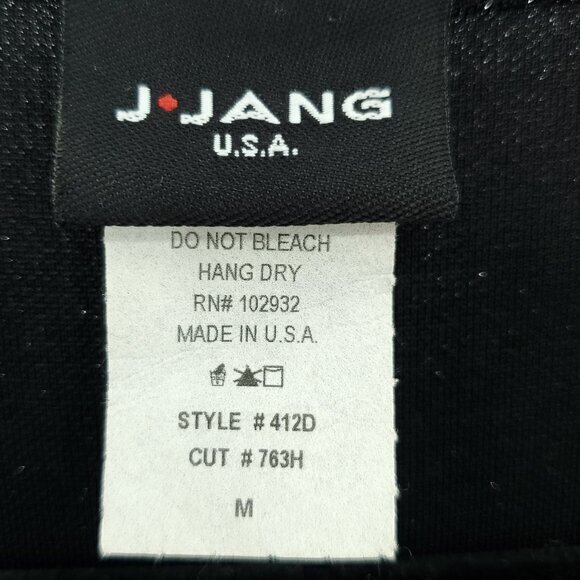 VTG 90s Shimmery Tie Front Long Line Stretchy Cardigan M Black/Silver - Picture 3 of 16